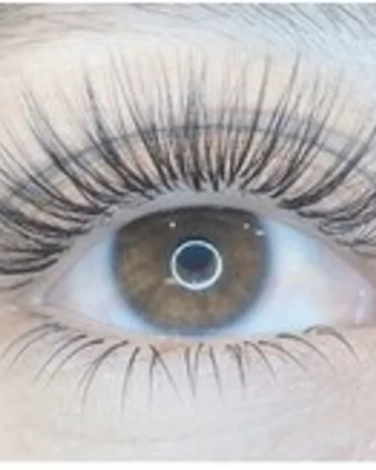 【eye】LEDフラットラッシュ ブラック 60分 130本まで（エクステ オフ込）
